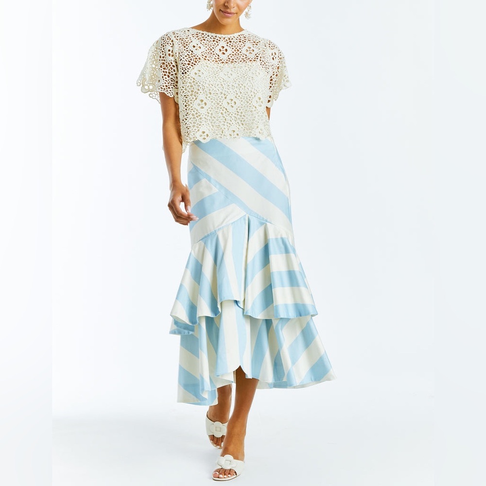 Mestiza Blue Stripe Convertible Skirt-NWT - Picture 13 of 14